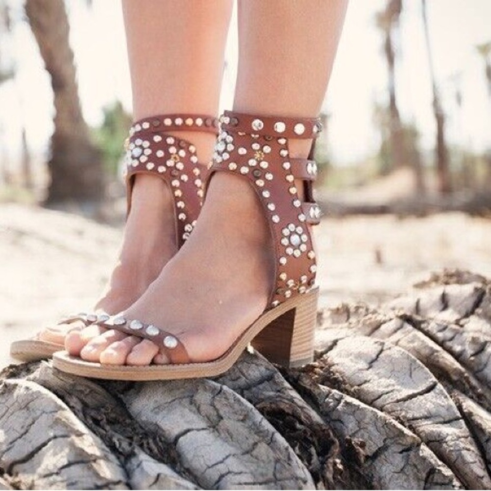 Isabel Marant Caroll Studded Elvis Sandal
